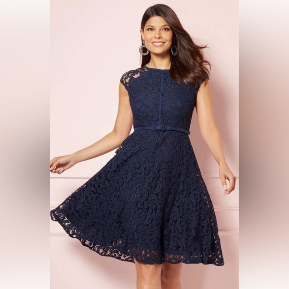Eva Mendes X New York and Company lace dress